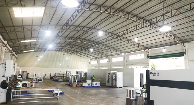 Guangzhou Cleanroom Construction Co., Ltd. خط إنتاج المصنع