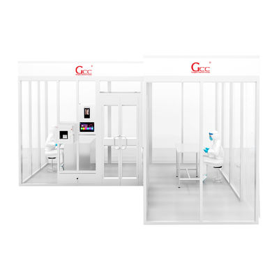 220V 50Hz Laminar Flow Class 100 غرف نظيفة مسبقة الصنع