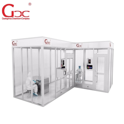 220V 50Hz Laminar Flow Class 100 غرف نظيفة مسبقة الصنع