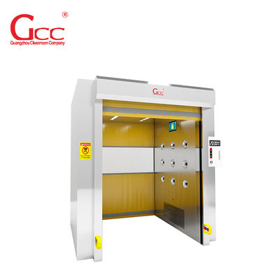 CE Cargo Entrance 380v 50Hz دش غرفة نظيفة مع نظام تنقية الهواء