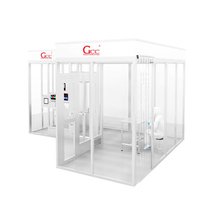 30m2 4pcs FFU Mobile Clean Room / فئة 10k غرفة نظيفة