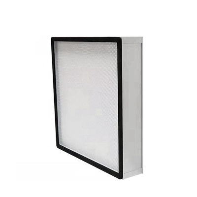 HEPA H13 Cleanroom Air Filter كيس من الألياف الزجاجية بإطار من الألومنيوم