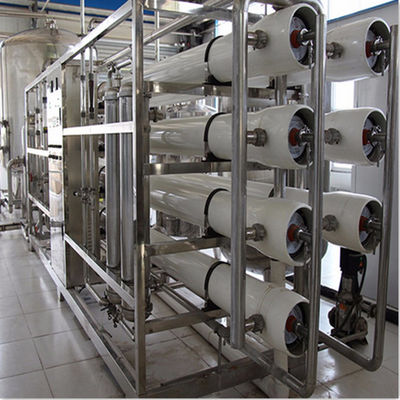380Volt عكس التناضح العكسي معدات معالجة المياه الصناعية لتداول مياه Rwa