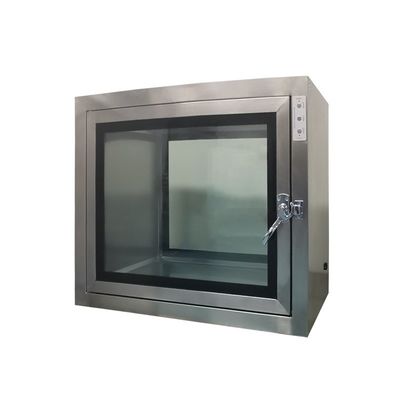الفولاذ المقاوم للصدأ 220V 50HZ L600mm غرف الأبحاث تمر عبر الغرف