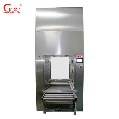 110V 50HZ SS304 صندوق مرور غرف الأبحاث مع التعشيق الإلكتروني