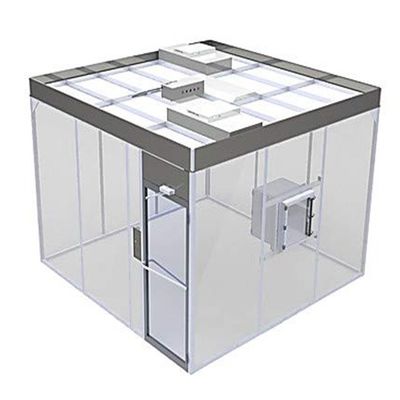 مدخل دش الهواء المصقول لغرف الأبحاث مع مستوى ضوضاء ≤65dB LED